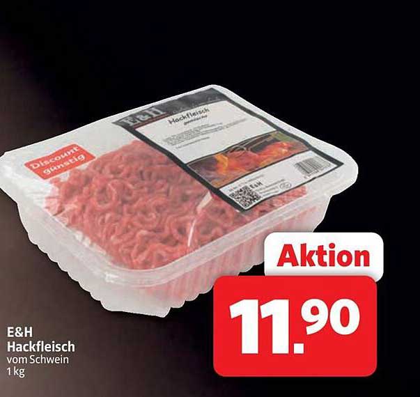 E&H Hackfleisch vom Schwein 1 kg