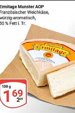 Ermitage Munster AOP - Französischer Weichkäse