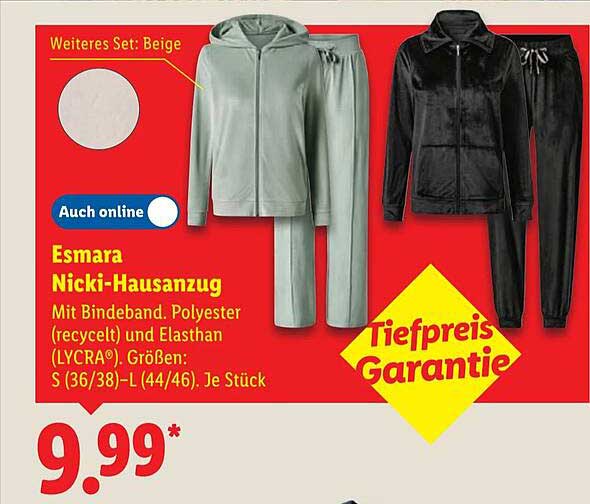 Esmara Nicki-Hausanzug