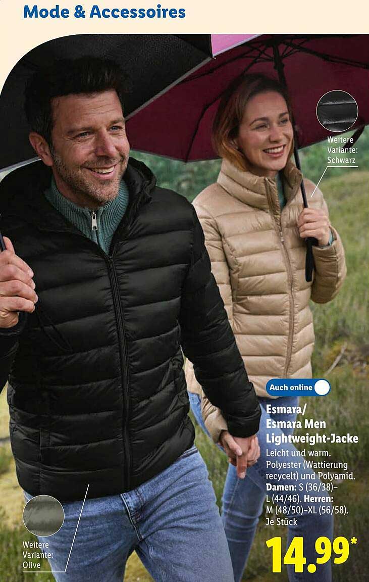 Esmara/Esmara Men Lightweight-Jacke