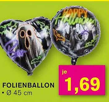 FOLIENBALLON - Ø 45 cm