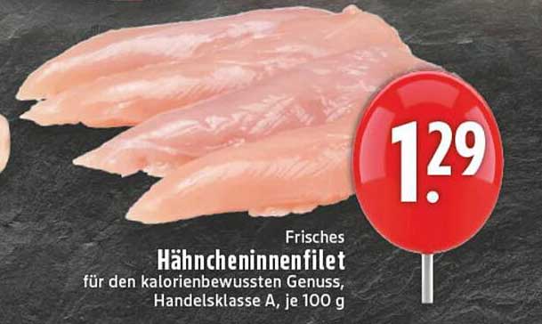 Frisches Hähncheninnenfilet für den kalorienbewussten Genuss