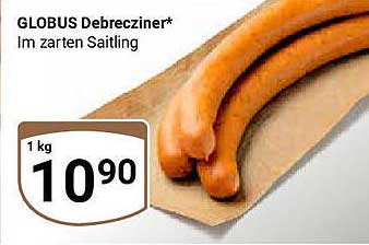 GLOBUS Debrecziner* im zarten Saitling