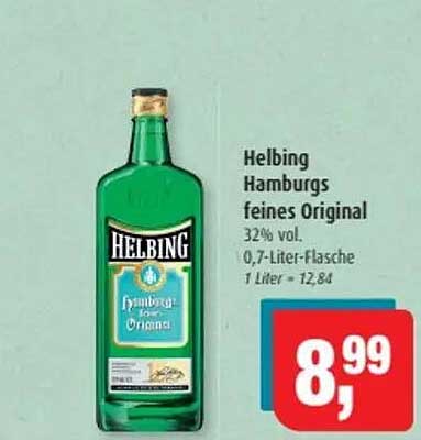 Helbing Hamburgs feines Original 0,7-Liter-Flasche
