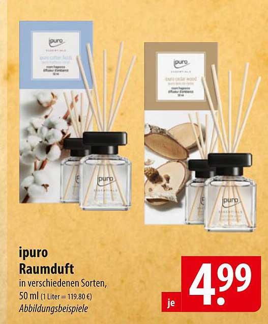 ipuro Raumduft in verschiedenen Sorten, 50 ml