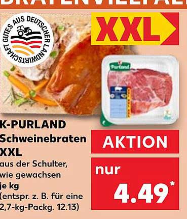 K-PURLAND Schweinebraten XXL