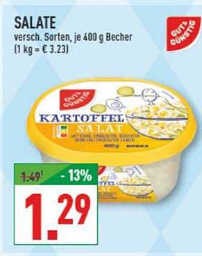 KARTOFFELSALAT, versch. Sorten, je 400 g Becher