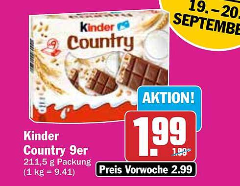 Kinder Country 9er
