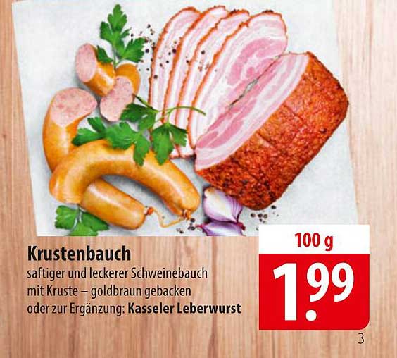Krustenbauch - saftiger und leckerer Schweinebauch mit Kruste