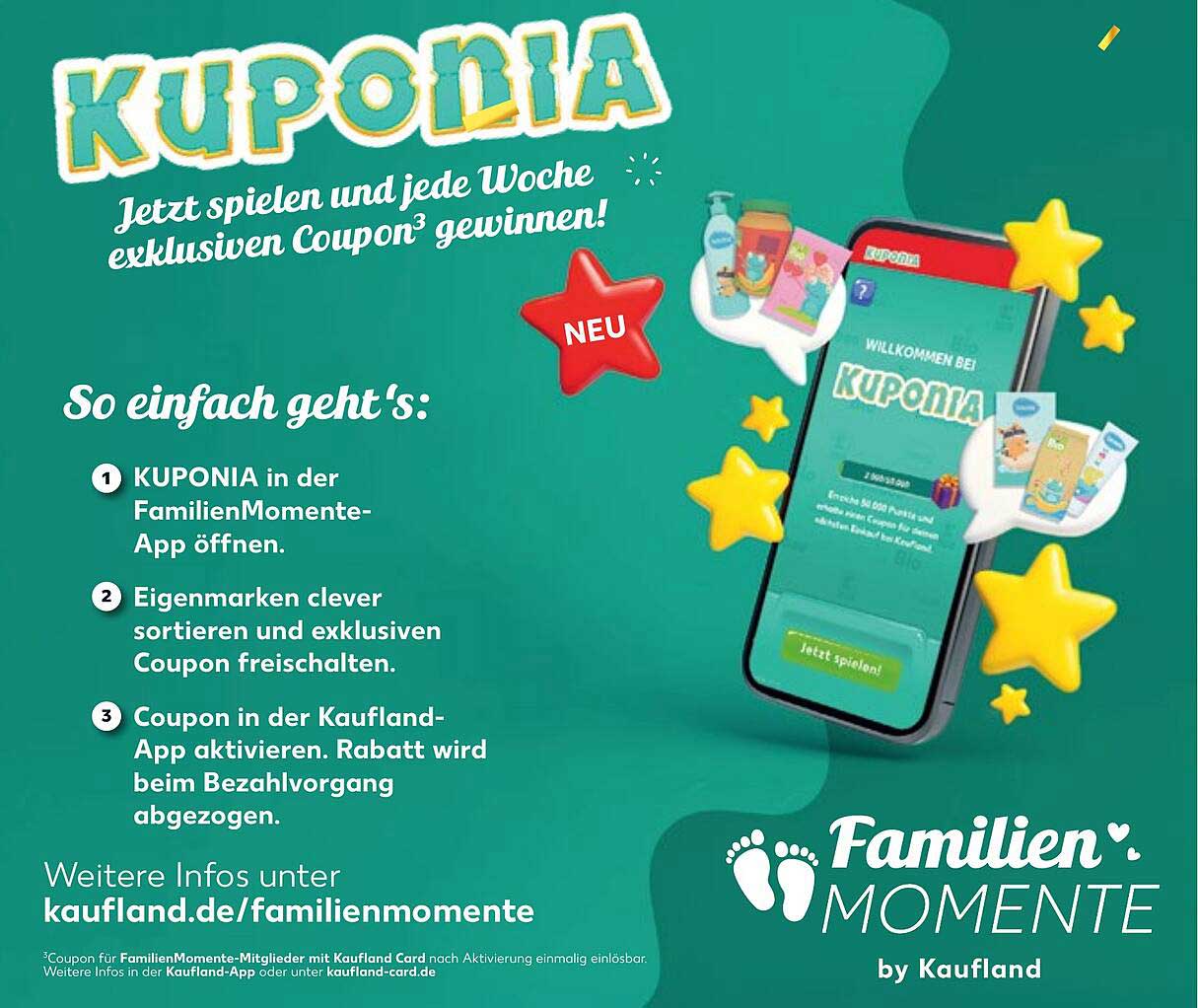 Kuponia - Jetzt spielen und jede Woche exklusive Coupons gewinnen!