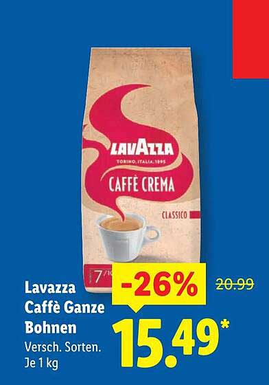 Lavazza Caffè Ganze Bohnen - 1 kg