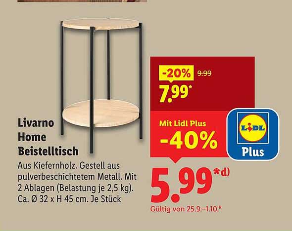 Livorno Home Beistelltisch