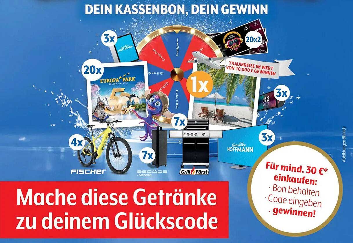 Mach diese Getränke zu deinem Glückscode