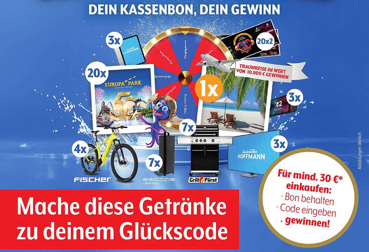 Mache diese Getränke zu deinem Glückscode!