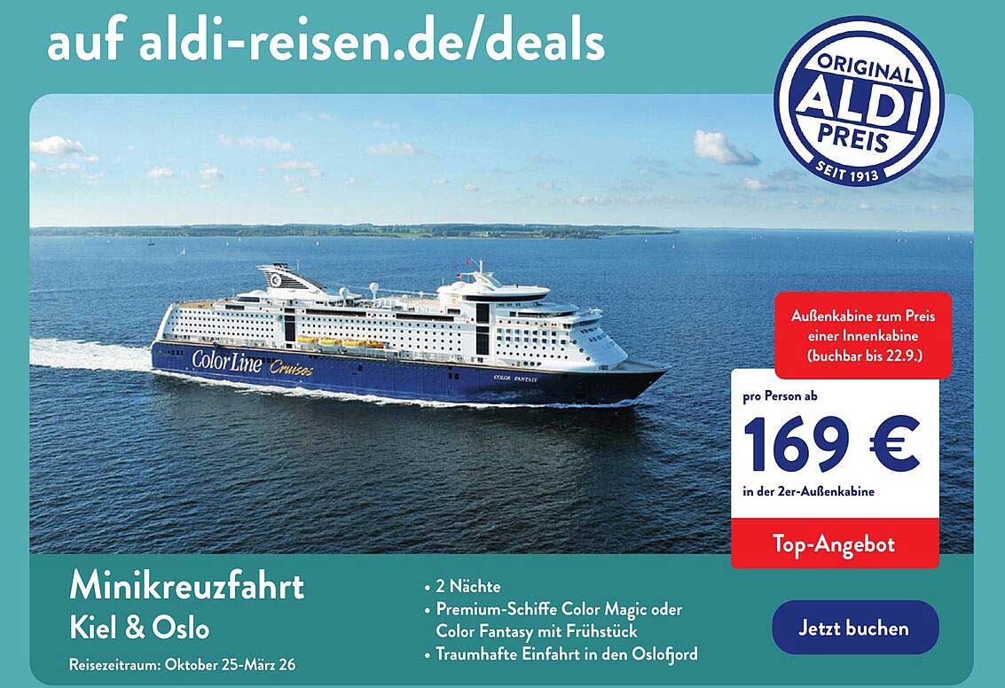 Minikreuzfahrt Kiel & Oslo