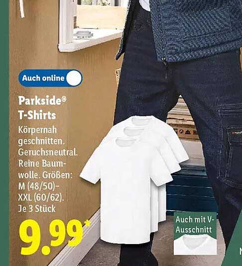 Parkside® T-Shirts - 3 Stück