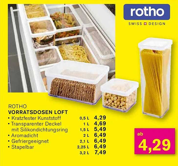 ROTHO Vorratsdosen LOFT