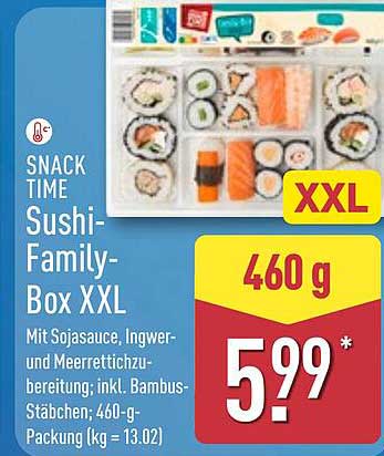 SNACK TIME Sushi-Family-Box XXL