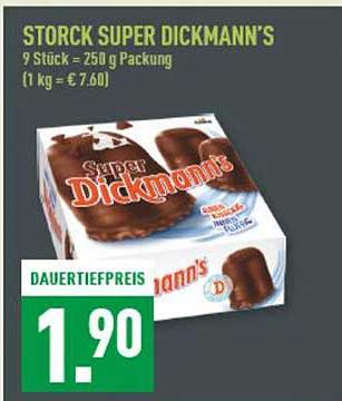 STORCK SUPER DICKMANN'S 9 Stück - 250 g Packung