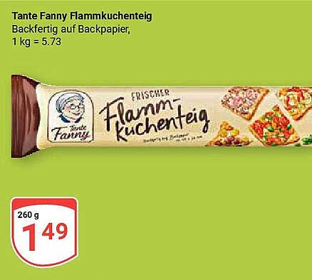Tante Fanny Flammkuchenteig