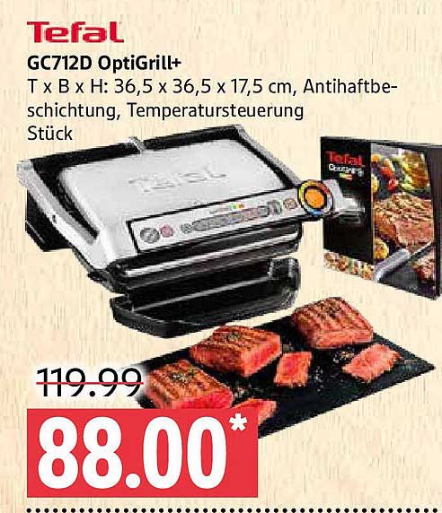 Tefal GC712D OptiGrill+