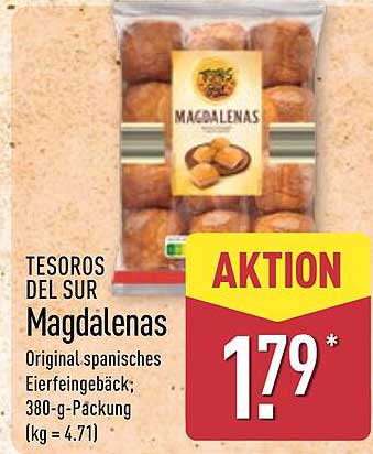 TESOROS DEL SUR Magdalenas – Original spanisches Eierfeingebäck