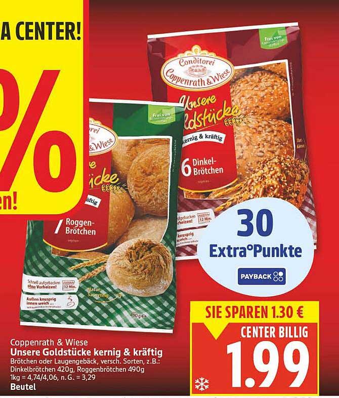 Unsere Goldstücke kernig & kräftig - Roggenbrötchen und Dinkelbrötchen