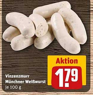 Vinzenzmurr Münchner Weißwurst je 100 g