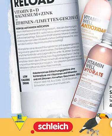 Vitamin Well Reload - Zitronen-/Limetten-Geschmack