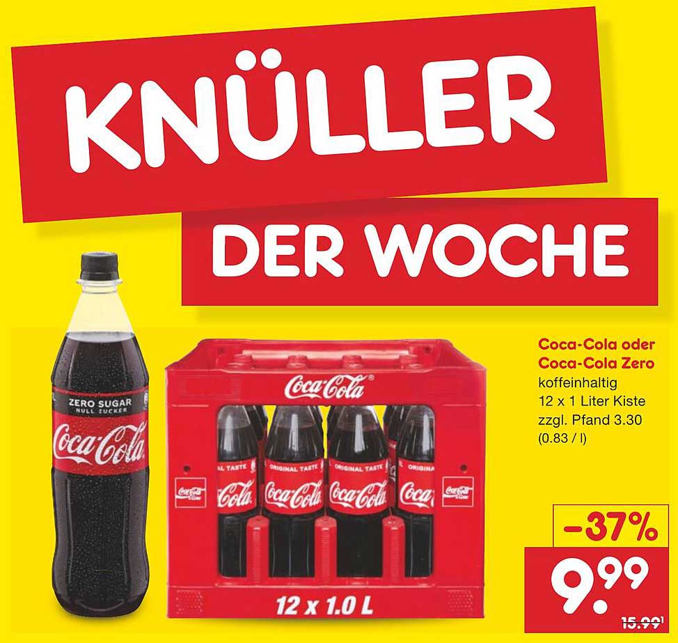 Erstaunlich Coca Cola Angebot Netto Fotos
