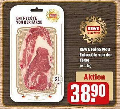 REWE Feine Welt Entrecôte von der Färse