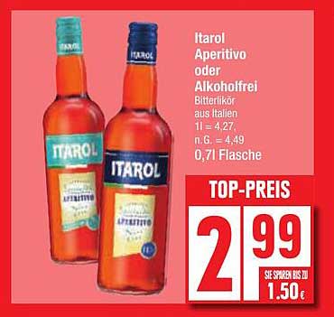 Itarol Aperitivo oder Alkoholfrei