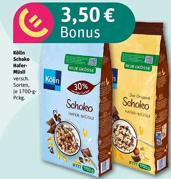 Kölln Schoko Hafer-Müsli