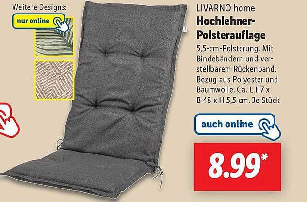Lidl Hochlehner Auflagen