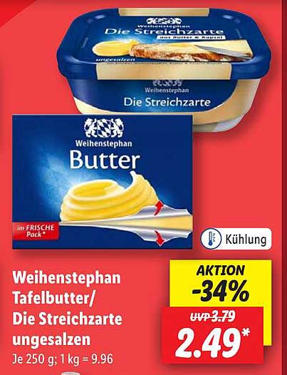 Weihenstephan Butter Angebot