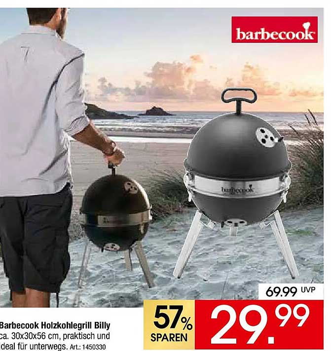 Barbecook Holzkohlegrill Billy