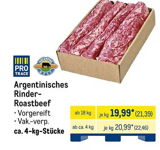 Argentinisches Rinder-Roastbeef