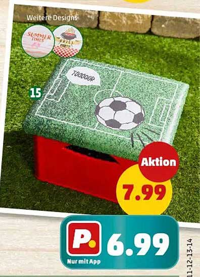 Aufbewahrungsbox Fußballspiel