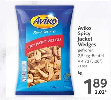 Aviko Spicy Jacket Wedges