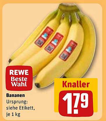 Banane REWE Beste Wahl, je 1 kg