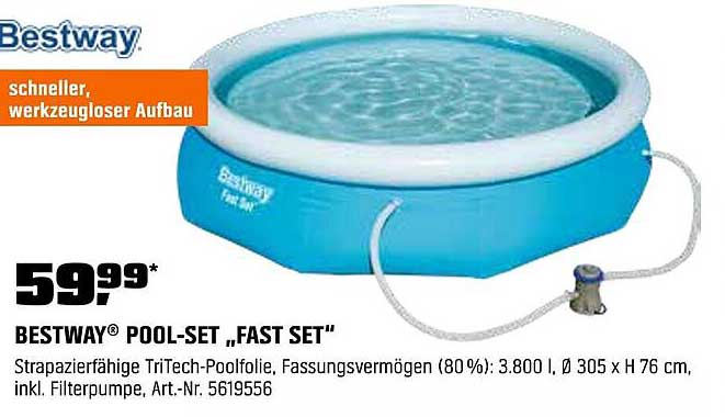 BESTWAY® POOL-SET „FAST SET“