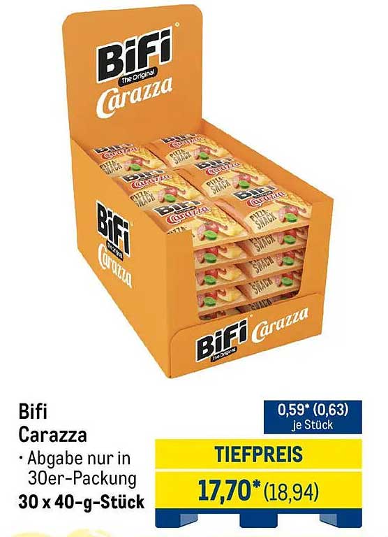 Bifi Carazza 30er-Packung