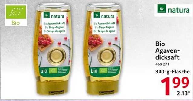Bio Agavendicksaft 340-g-Flasche