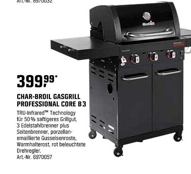CHAR-BROIL GASGRILL PROFESSIONAL CORE B 3