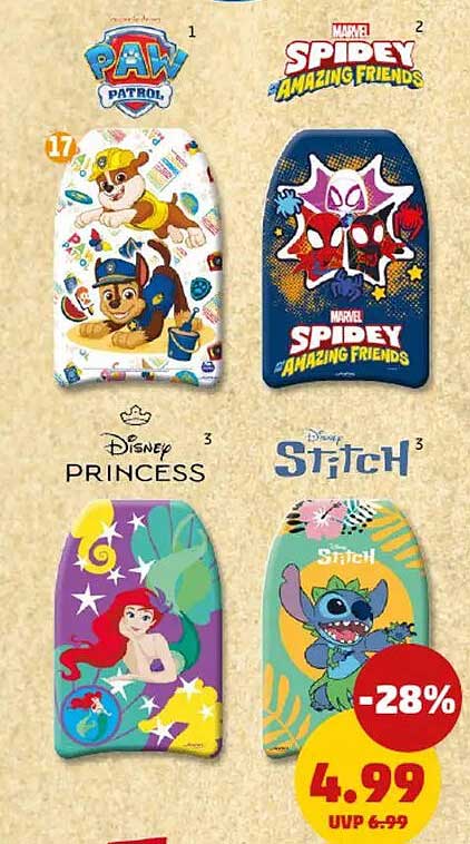 Disney Princess und Stitch Schwimmhilfe - perfekt für den Sommer