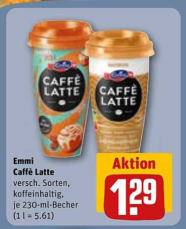 Emmi Caffè Latte – Verschiedene Sorten, 230-ml-Becher