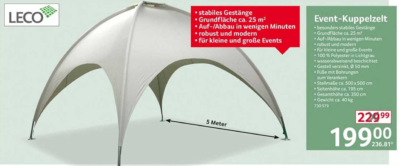 Event-Kuppelzelt