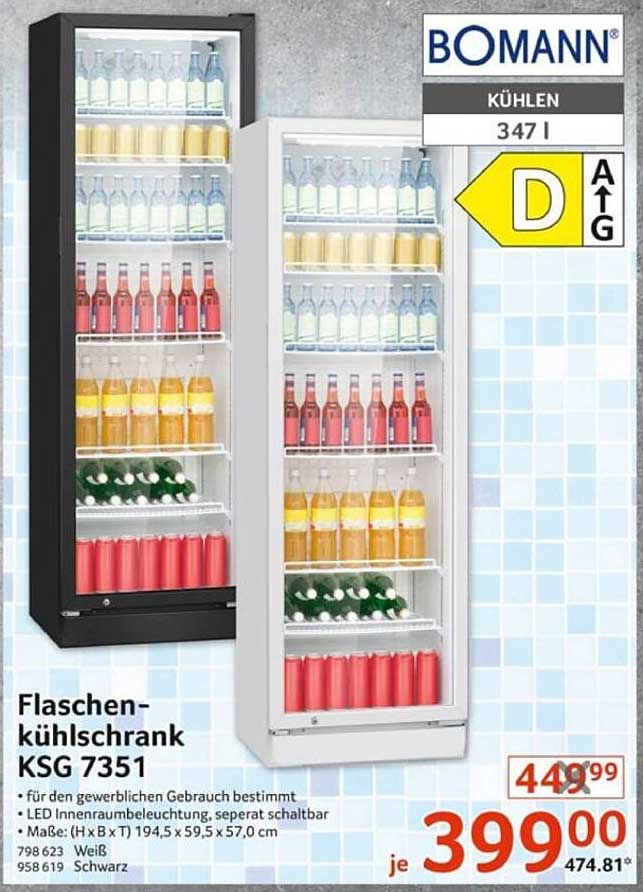 Flaschenkühlschrank KSG 7351
