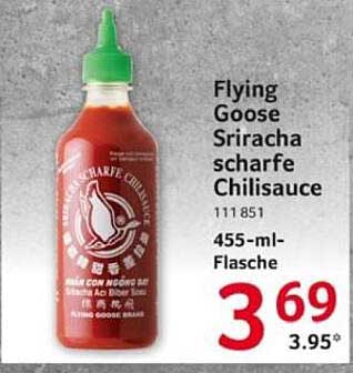 Flying Goose Sriracha scharfe Chilisauce 455-ml-Flasche