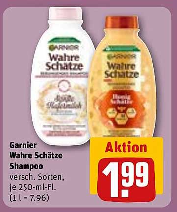 Garnier Wahre Schätze Shampoo, verschiedene Sorten, je 250-ml-Fl.